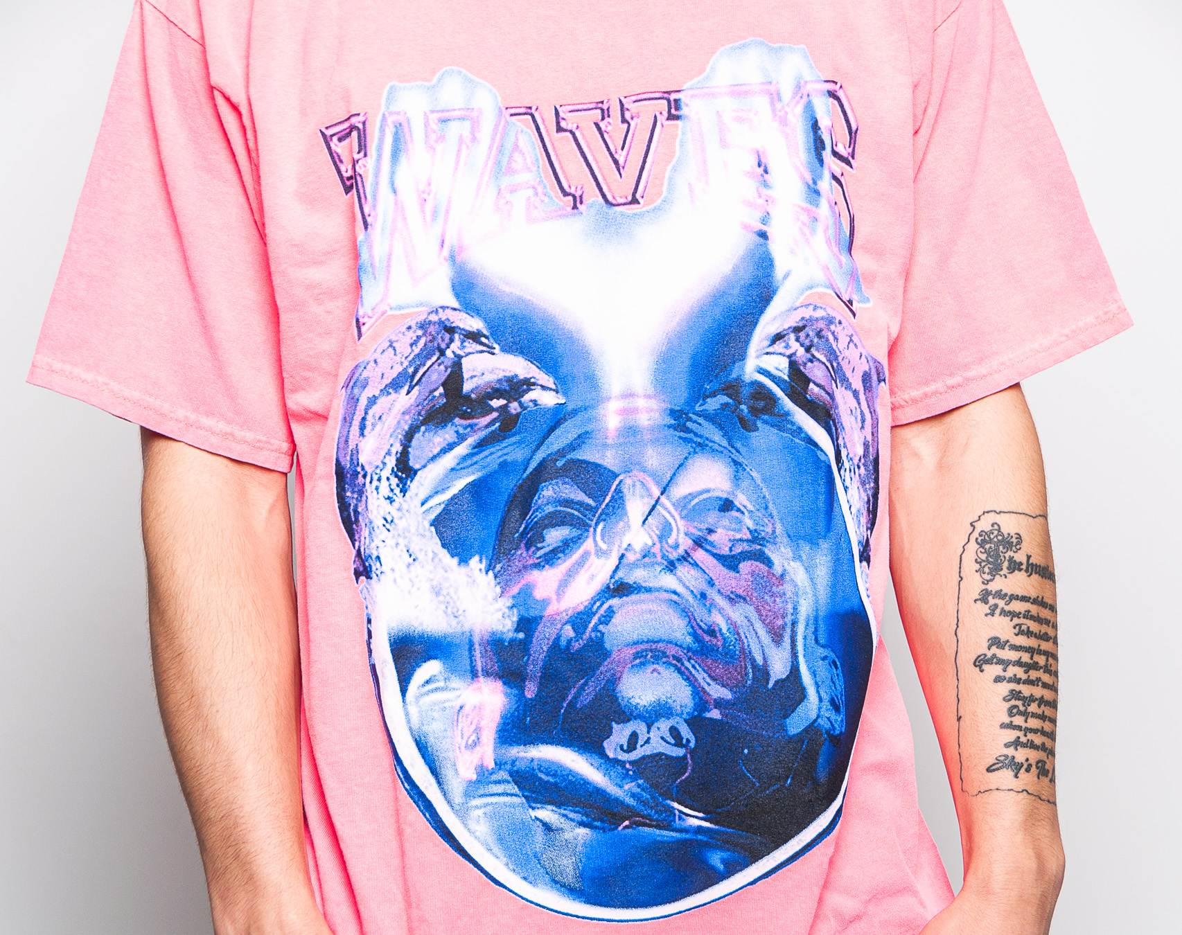 Triko Pink Dolphin Chrome Reflections Pink