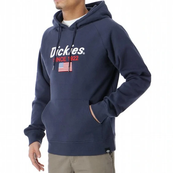 Mikina s kapucí Dickies Ardsley modrá NAVY