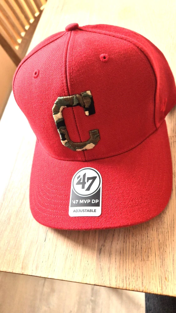 Kšiltovka 47 Brand MPV DP Camo Fill Cleveland Guardians Red