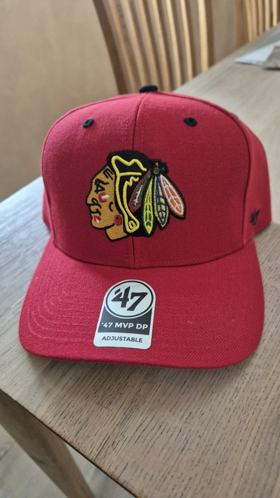 Kšiltovka 47 Brand MVP DP Audible Chicago Blackhawks Red