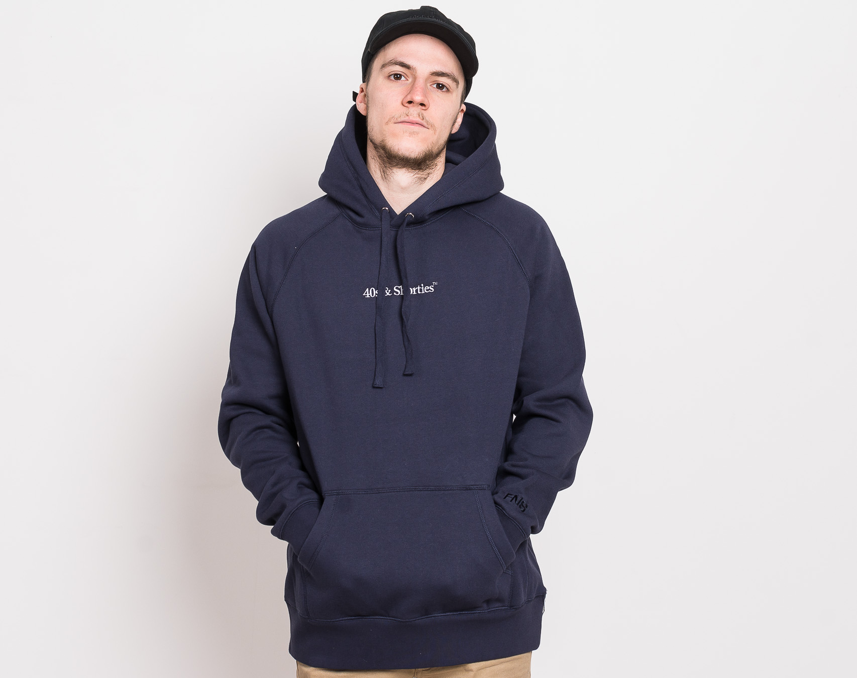 Mikina 40s & Shorties Premium Hoodie Navy