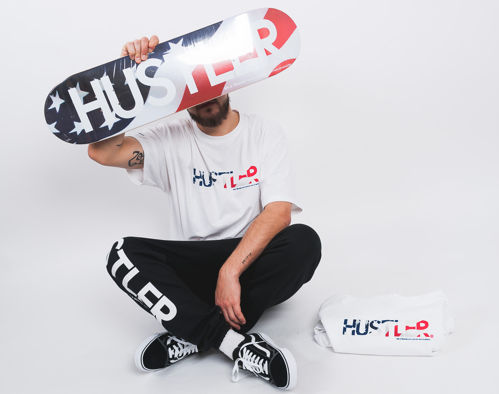 Tepláky 40s & Shorties Champion Reverse Weave Sweatpants Black