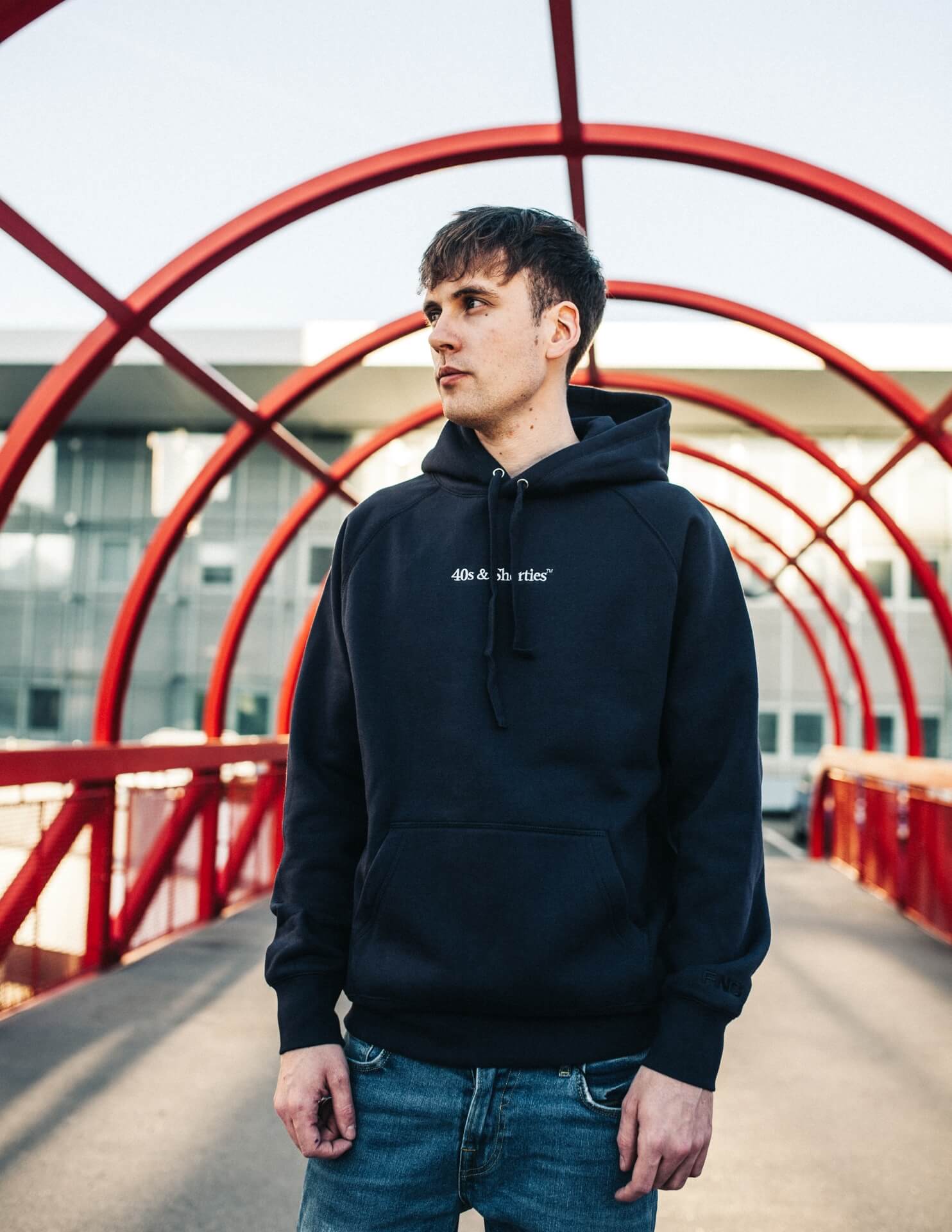 Mikina 40s & Shorties Premium Hoodie Navy