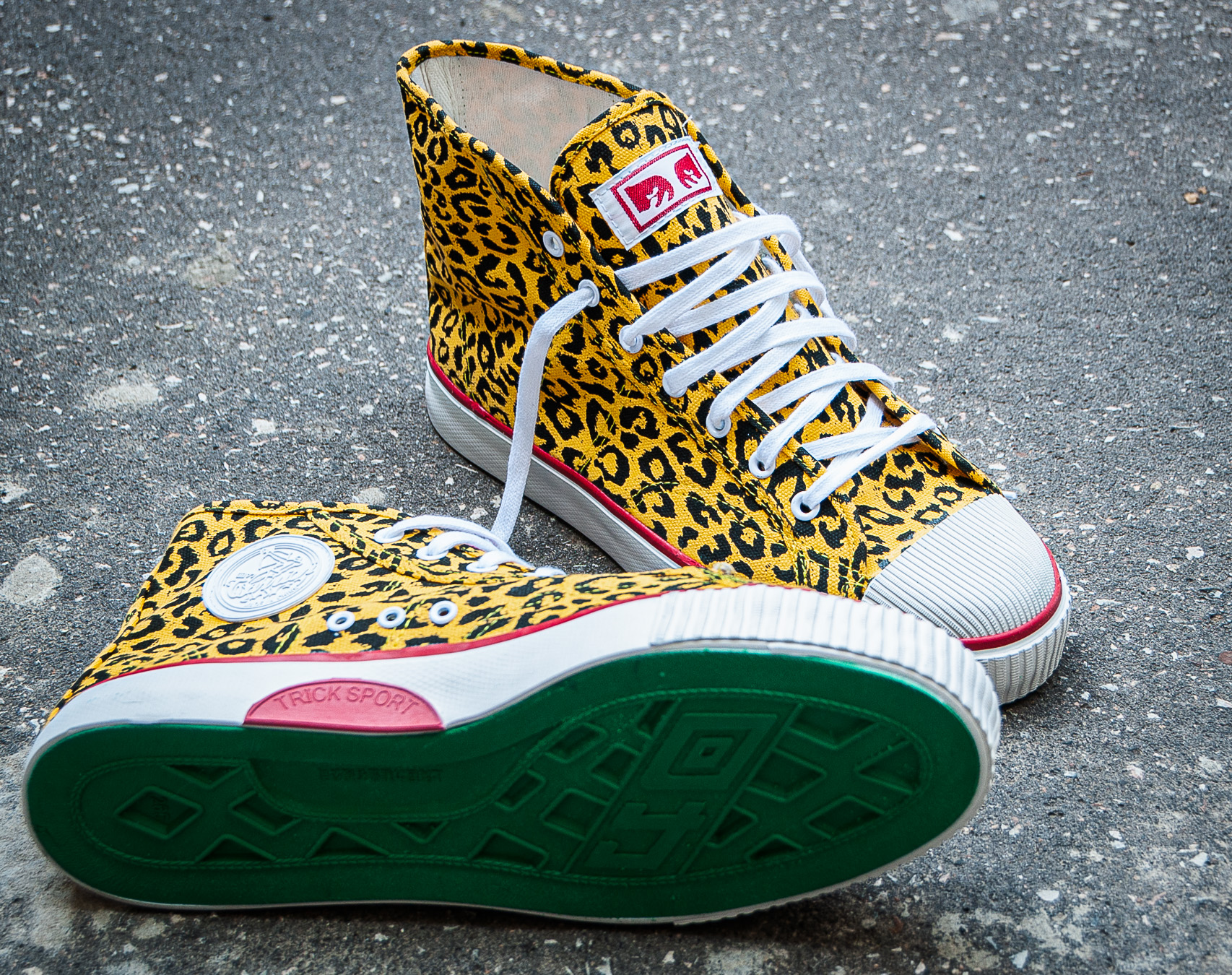 Boty OBEY OBEY x Warrior Leopard Energy Yellow 196150002-EYL