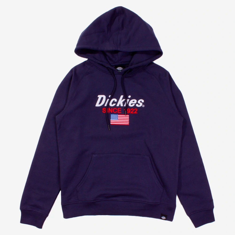 Mikina s kapucí Dickies Ardsley modrá NAVY