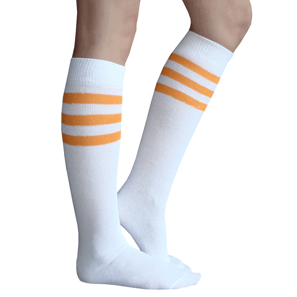 Ponožky American Socks Orange Lavigne Knee High White/Pink