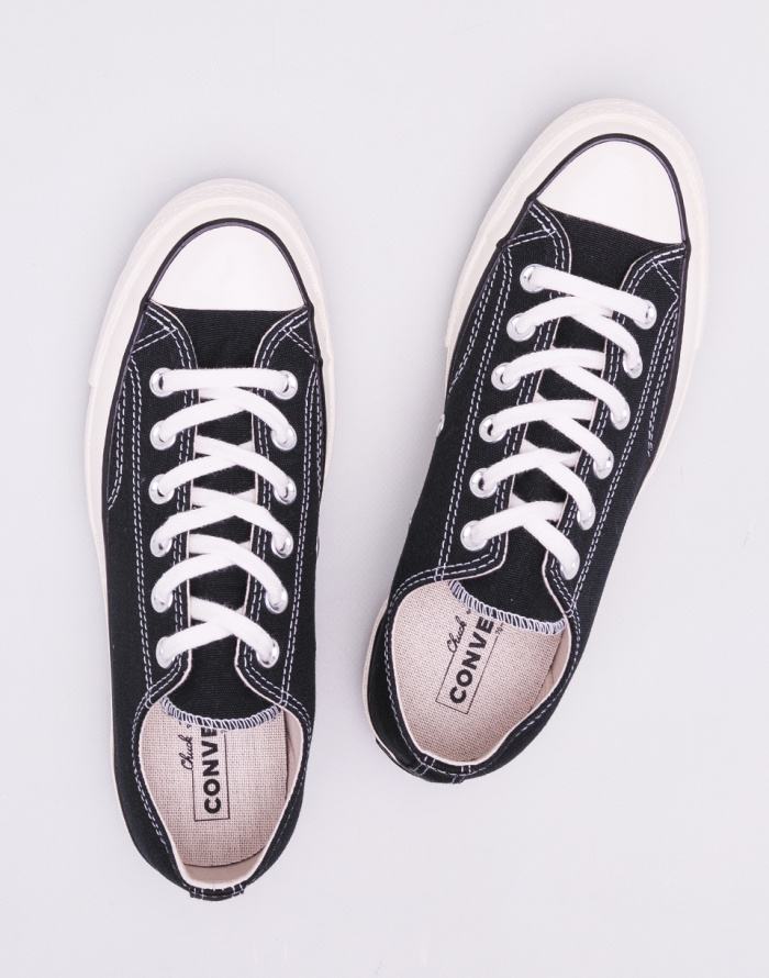 Converse Chuck 70 OX Black/Black/Egret Low C162058 