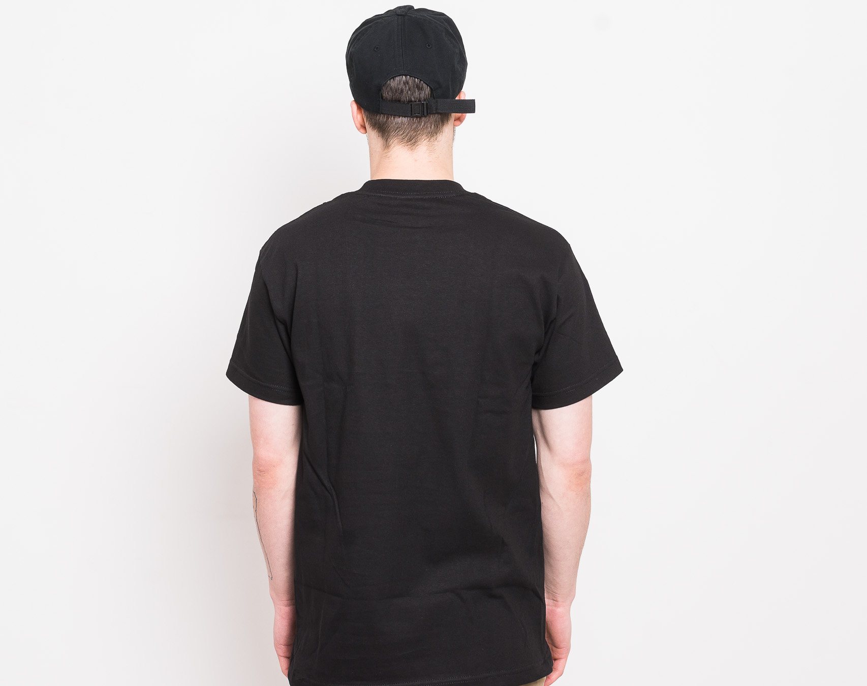 Triko 40s & Shorties Text Logo Tee Black