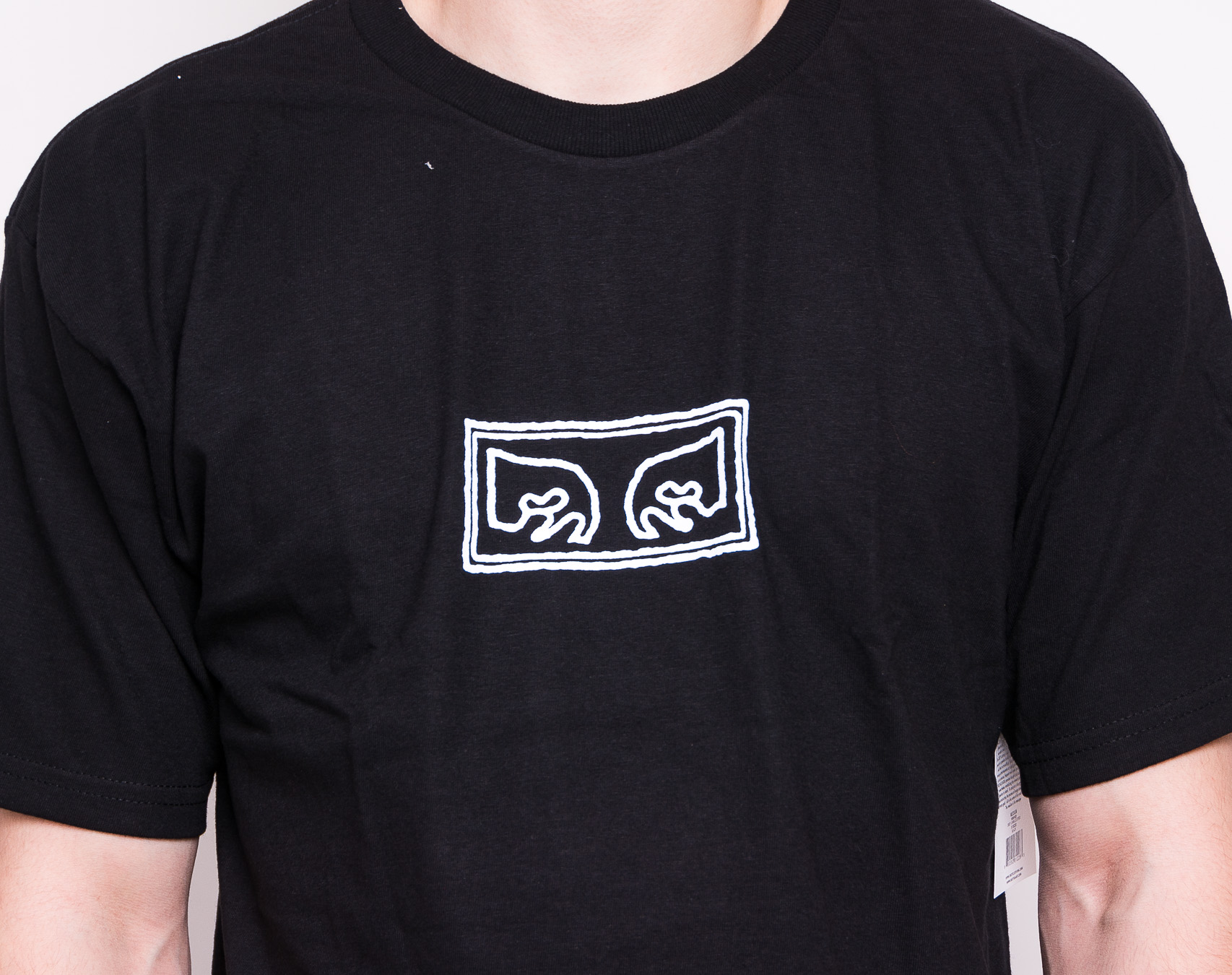 Triko OBEY Jumbled Eyes Tee Black 163081822-BLK