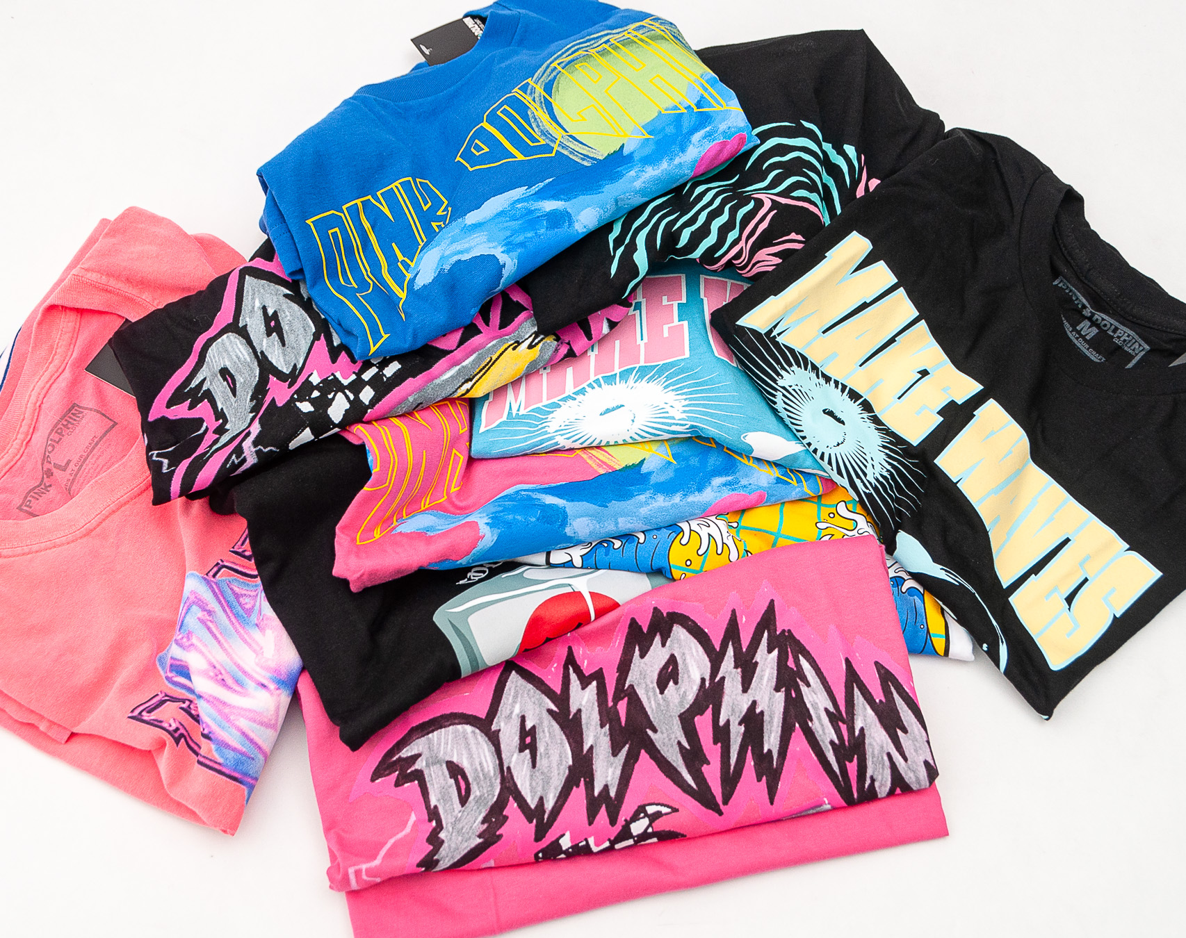 Triko Pink Dolphin Chrome Reflections Pink