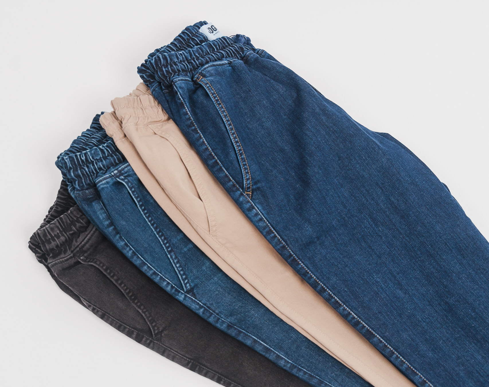 Kalhoty Diamante Wear Jogger Jeans Navy