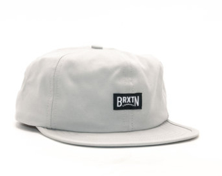 Kšiltovka BRIXTON Langley Grey Strapback