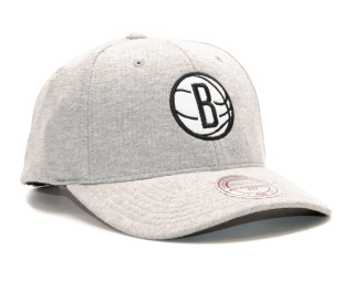 Kšiltovka Mitchell & Ness Sweat Brooklyn Nets Grey Snapback