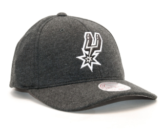 Kšiltovka Mitchell & Ness Sweat San Antonio Spurs Black Snapback
