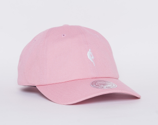 Kšiltovka Mitchell & Ness Little Dribbler Dad Hat NBA Pink/White Snapback