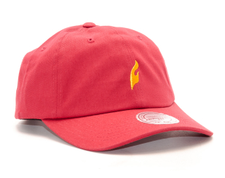 Kšiltovka Mitchell & Ness Elements Dad Hat Miami Heat Red Snapback