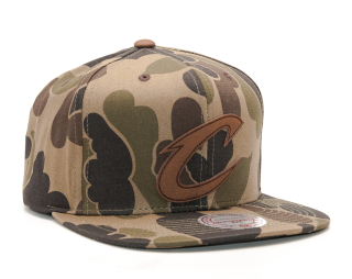Kšiltovka Mitchell & Ness Lux Camo Cleveland Cavaliers Camo Strapback