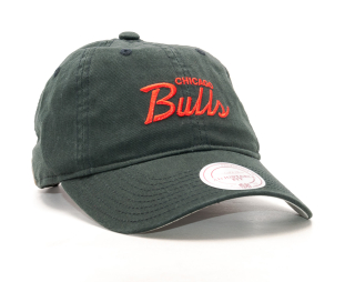 Kšiltovka Mitchell & Ness Special Script Chicago Bulls Black Strapback