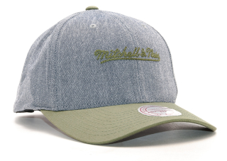 Kšiltovka Mitchell & Ness Link Flexfit 110 Grey/Olive Snapback