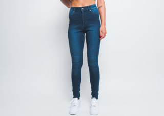 Dámské Kalhoty Cheap Monday High Spray Dim Blue