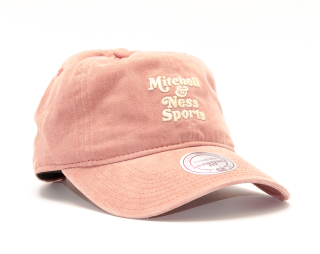 Kšiltovka Mitchell & Ness Blast Wash Slouch Pink Strapback