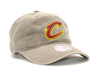 Kšiltovka Mitchell & Ness Blast Wash Slouch Cleveland Cavaliers Olive Strapback