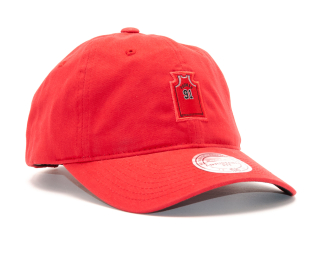Kšiltovka Mitchell & Ness Small Jersey Dad Hat Chicago Bulls Red Strapback