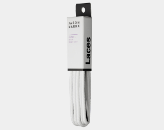 Impregnované Tkaničky Jason Markk Round Shoe Laces White