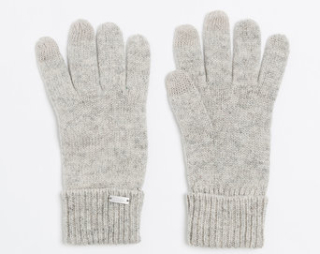 Zimní vlněné Rukavice Coal The Woods Glove Light Grey
