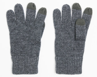 Zimní vlněné Rukavice Coal The Randle Glove Charcoal 100% ovčí vlna