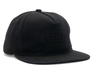 Kšiltovka HUF Worldwide Black Denim Strapback