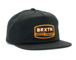 Kšiltovka BRIXTON Sinclair High profile Black Snapback