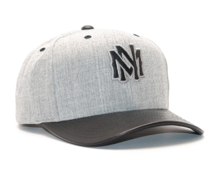 Kšiltovka Mitchell & Ness Vintage Top Shelf Grey/Black Snapback
