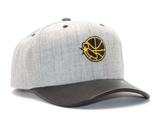 Kšiltovka Mitchell & Ness Vintage Top Shelf Golden State Warriors Grey/Black Snapback