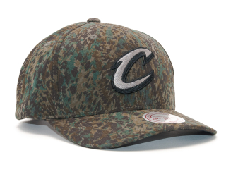 Kšiltovka Mitchell & Ness Abstract Camo Cleveland Cavaliers Multicolor Snapback