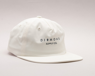 Kšiltovka Diamond Supply Co. Marquise Cut Sp18 White Clipback