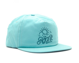 Kšiltovka Roark No Worries Aqua Snapback