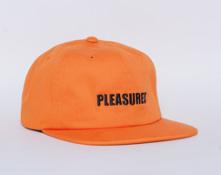 Kšiltovka Pleasures Power Logo Hat Orange Snapback