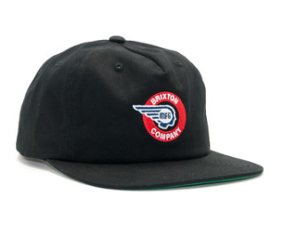 Kšiltovka BRIXTON Mercury Black Snapback