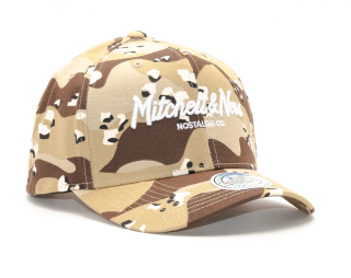 Kšiltovka Mitchell & Ness Pinscript High Crown 110 Desert Camo Snapback