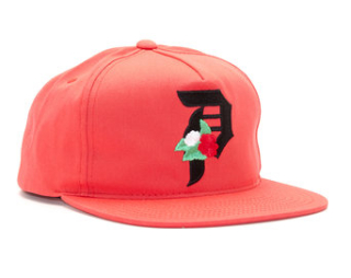 Kšiltovka Primitive Dos Flores Coral Snapback
