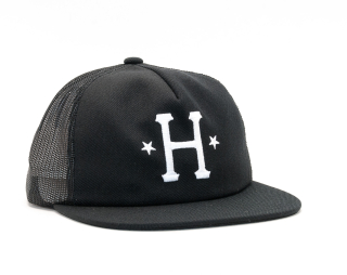 Kšiltovka HUF Classic H Trucker Black Snapback