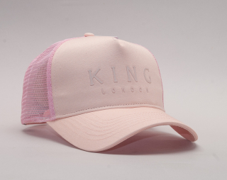 Kšiltovka King Apparel Poplar Trucker Blush Snapback