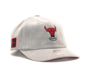Kšiltovka Mitchell & Ness Haze Chicago Bulls Grey Strapback