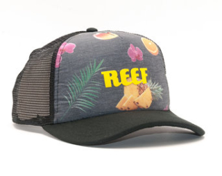 Kšiltovka REEF Colors Hat Yellow Snapback