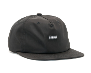Kšiltovka Diamond Supply Co. Origin Unstructured Black Clipback
