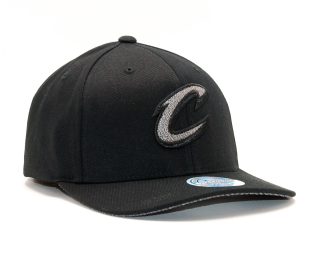 Kšiltovka Mitchell & Ness Melange Logo Cleveland Cavaliers Black Snapback