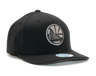 Kšiltovka Mitchell & Ness Melange Logo Golden State Warriors Black Snapback