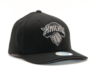 Kšiltovka Mitchell & Ness Melange Logo New York Knicks Black Snapback