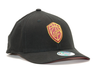 Kšiltovka Mitchell & Ness NBA Biowashed Zig Zag 110 SB Cleveland Cavaliers Black Snapback